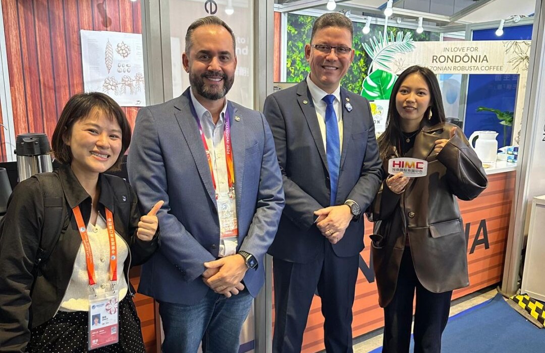 Governo de Rondônia apresenta café robusta amazônico em feira internacional na China